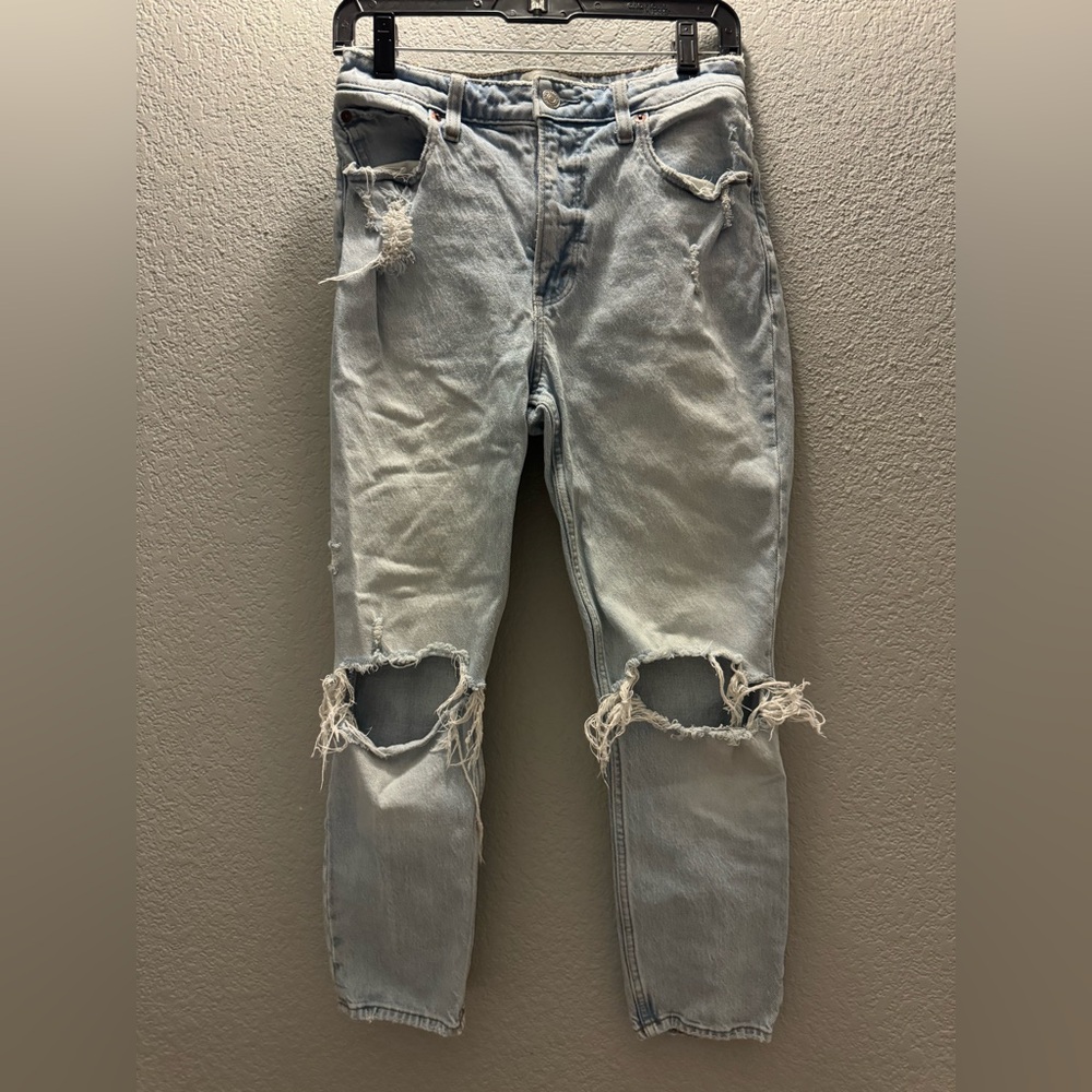 Abercrombie & Fitch Curve Love High Rise Jeans Size 27 Short